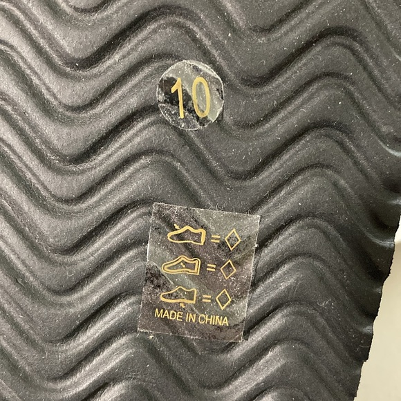 Luffymomo Womens Slide Sole Sandals, Cork footbed, Size 10 - Picture 9 of 9